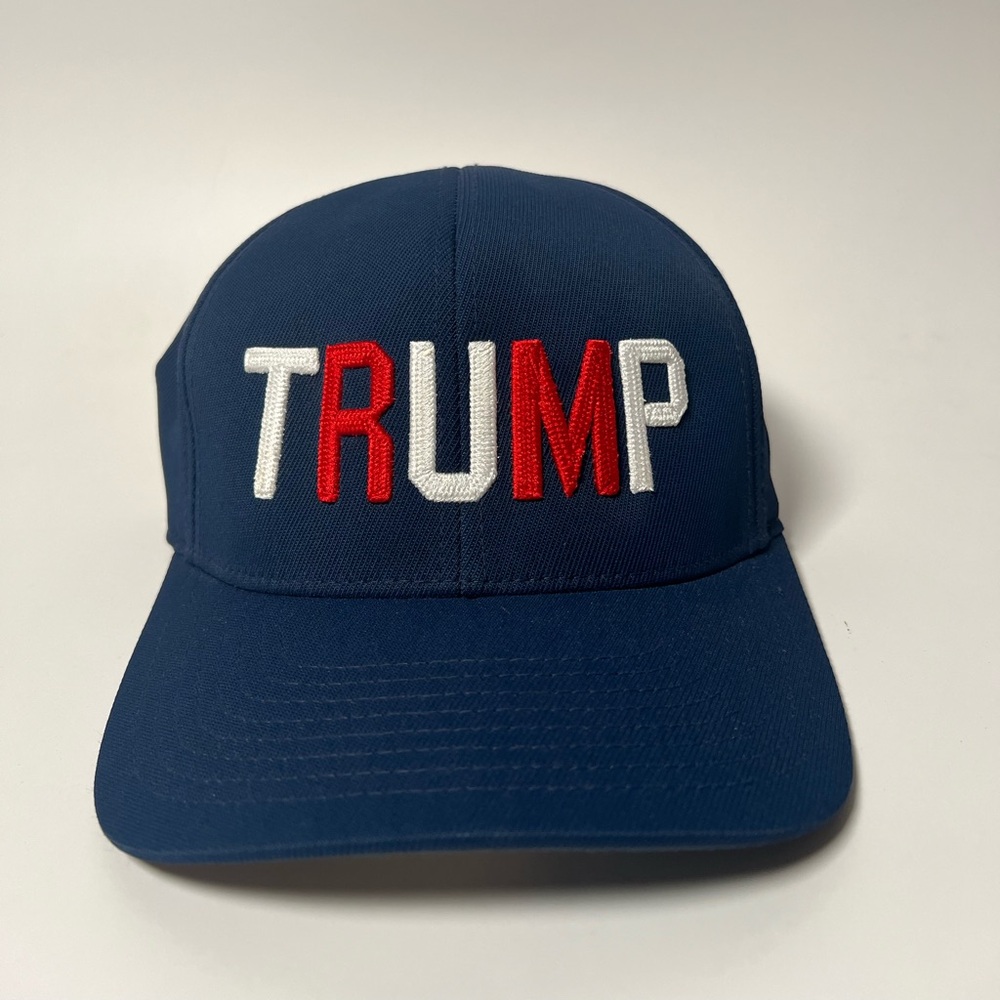 Donald TRUMP G/FORE American Blue White Red USA Themed Snapback Golf Hat Rare